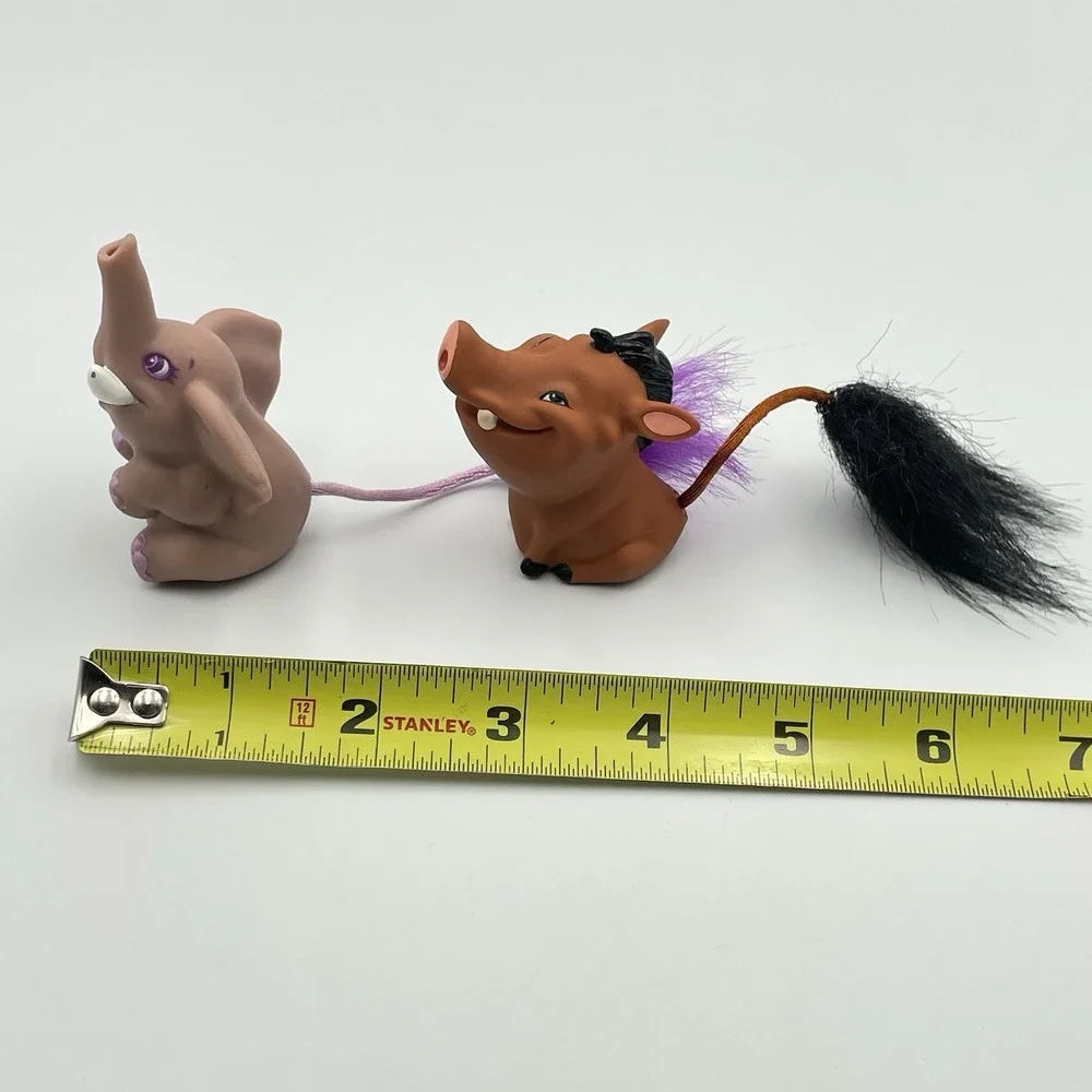 Vintage 1994 Lion King Pumbaa Mini Figure + Elephant‎ 2